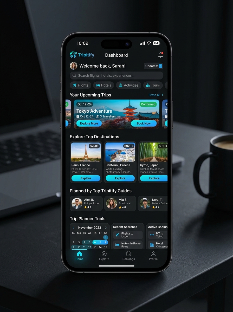 Tripitify app screenshot